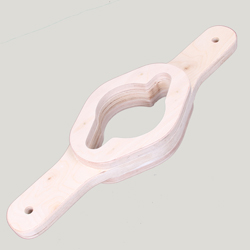 52mm Two-eared Wooden Spinner Saver - Deep